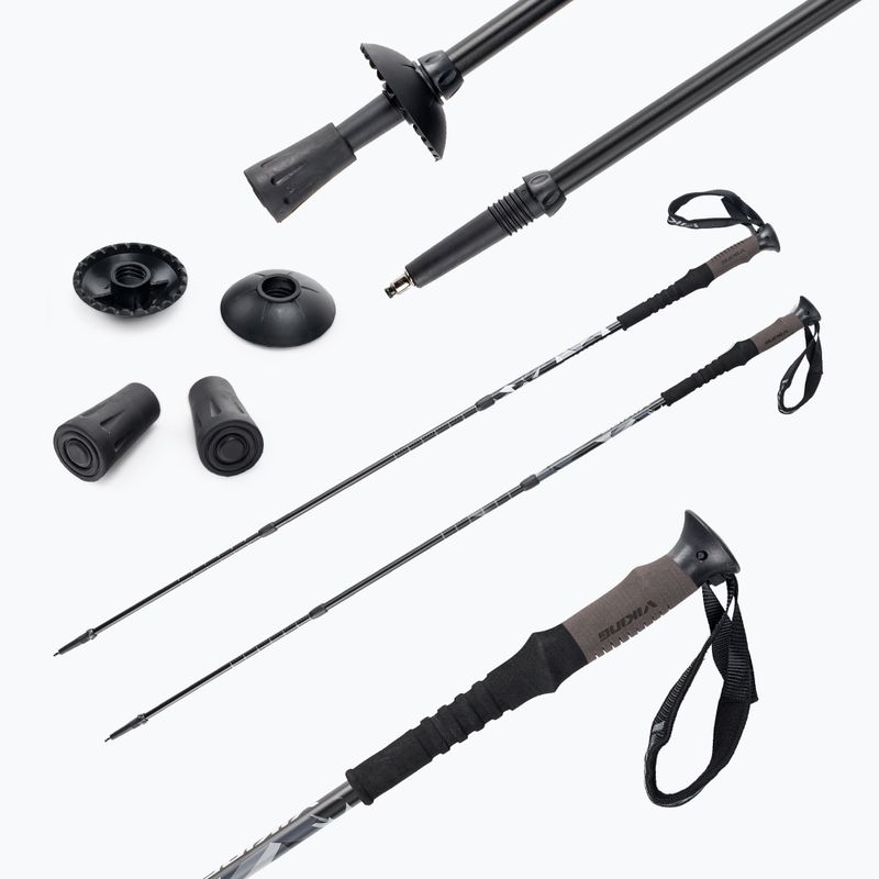 Kije trekkingowe Viking Neilo Pro black/grey 8