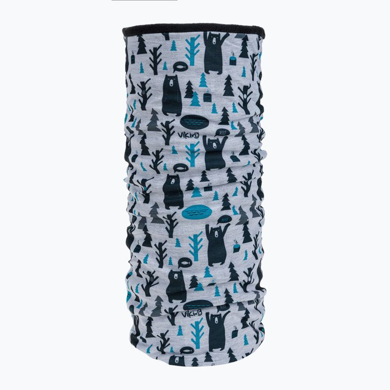 Chusta wielofunkcyjna dziecięca Viking 8345 Polartec Inside dark/grey