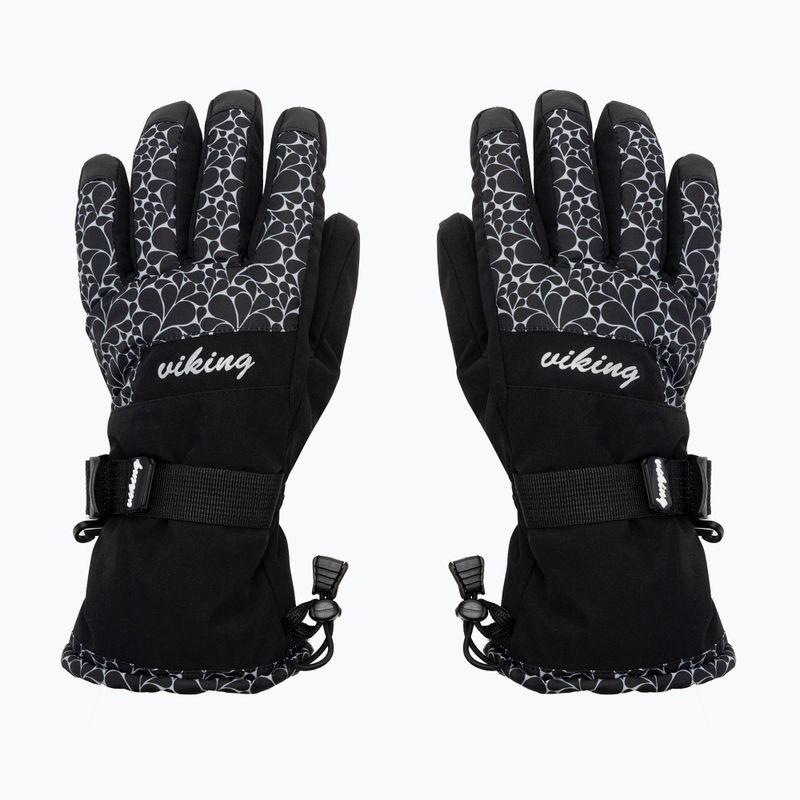 Rękawice narciarskie damskie Viking Tanuka Ski black 2