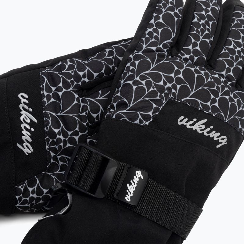 Rękawice narciarskie damskie Viking Tanuka Ski black 4