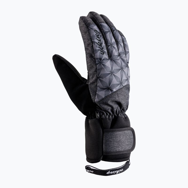 Rękawice narciarskie damskie Viking Linea Ski dark/grey 8