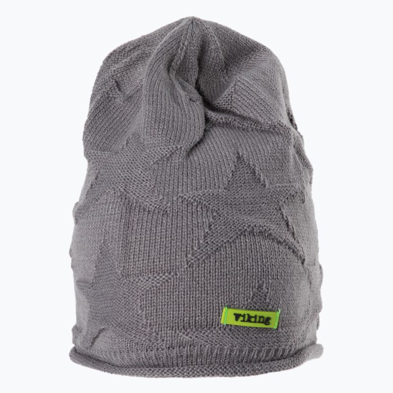 Czapka zimowa dziecięca Viking Latika dark/grey 2