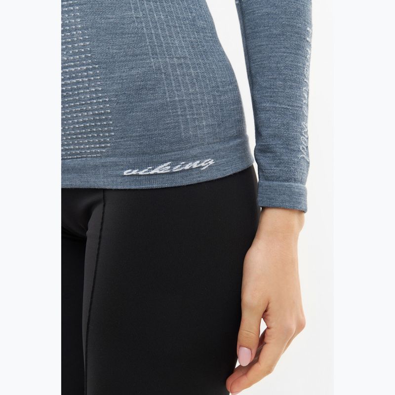 Longsleeve termoaktywny damski Viking Lan Pro dark grey 5