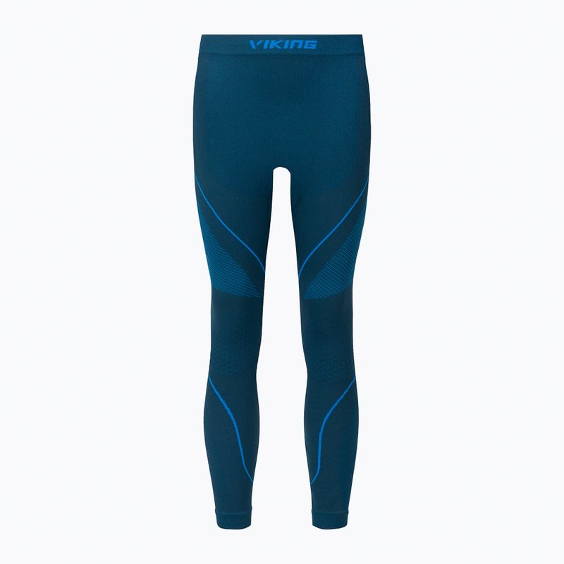 Komplet bielizny termoaktywnej dziecięcej Viking Skido Recycled navy blue 4