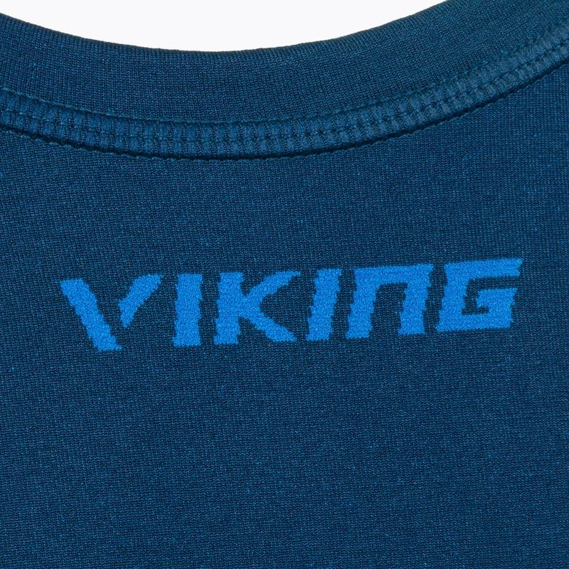 Komplet bielizny termoaktywnej dziecięcej Viking Skido Recycled navy blue 6