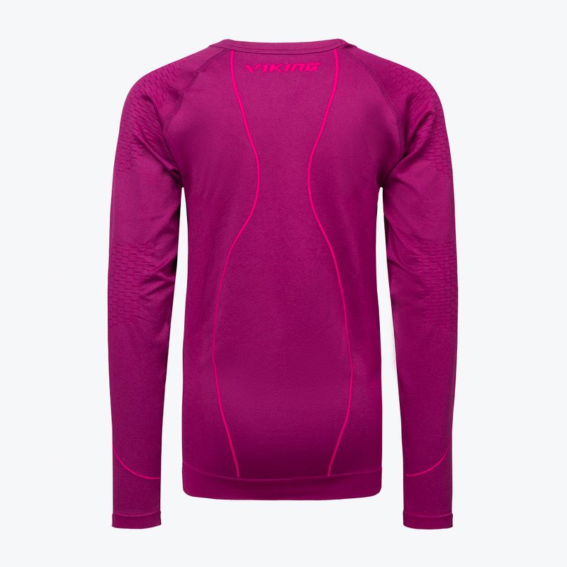 Komplet bielizny termoaktywnej dziecięcej Viking Skido Recycled pink 6