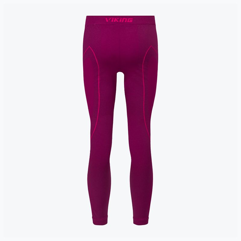 Komplet bielizny termoaktywnej dziecięcej Viking Skido Recycled pink 8