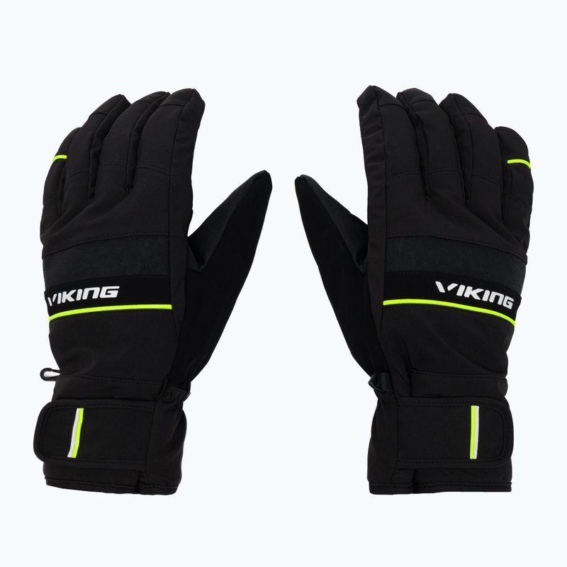 Rękawice narciarskie męskie Viking Masumi Ski yellow 2
