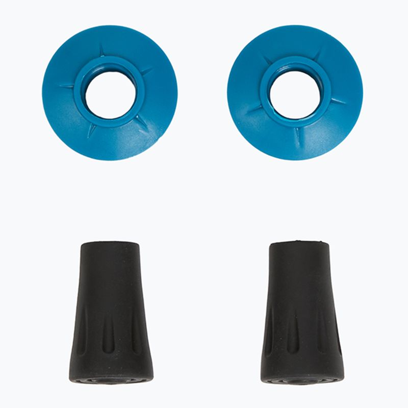 Kije trekkingowe Viking Shiva black/turquoise 7