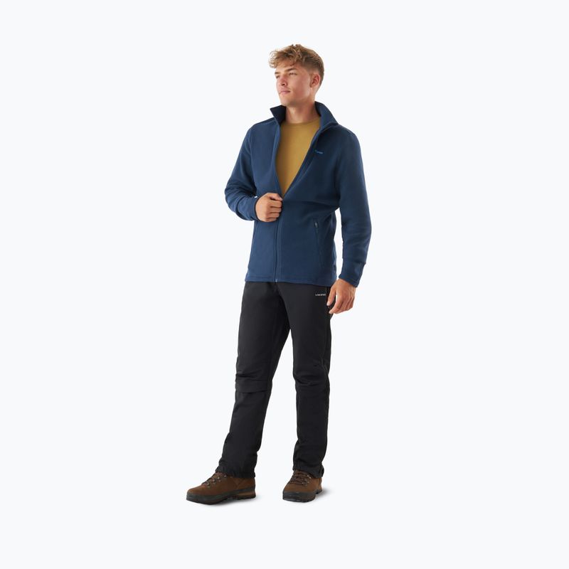 Bluza polarowa męska Viking Tesero navy 4
