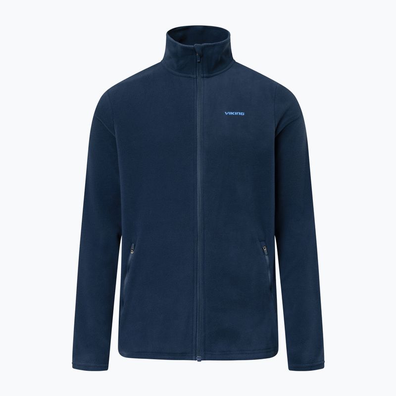 Bluza polarowa męska Viking Tesero navy 8