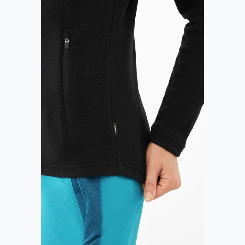 Bluza polarowa damska Viking Tesero black 8