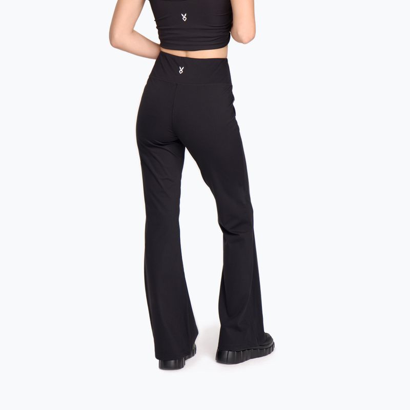 Legginsy treningwe damskie Cardio Bunny HCB-125 Flare black 3