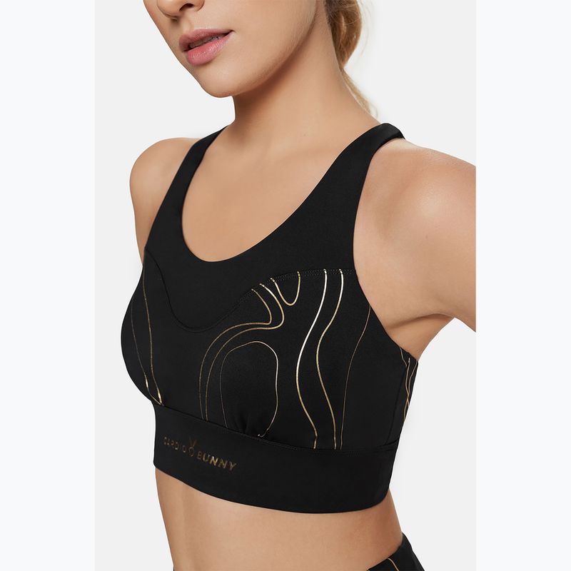 Biustonosz treningowy Cardio Bunny Flame black 4