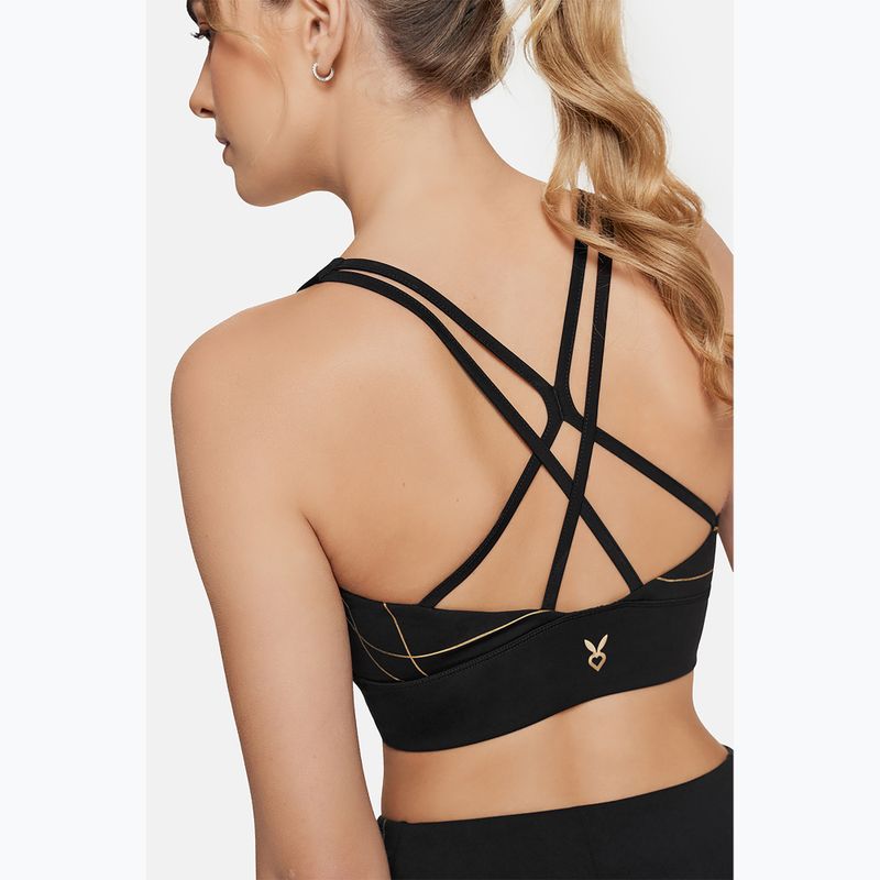 Biustonosz treningowy Cardio Bunny Flame black 5