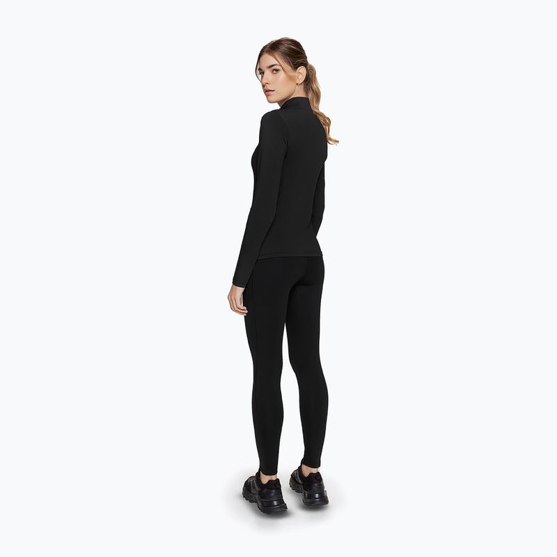 Longsleeve treningowy damski Cardio Bunny Stormy black 4