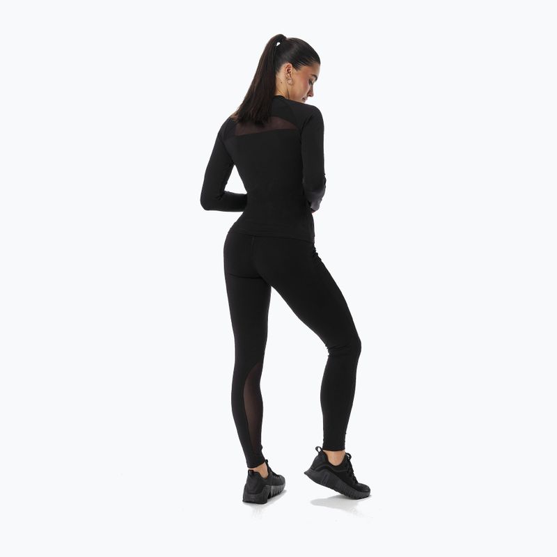Legginsy treningowe damskie Cardio Bunny HCB-126-006 czarny 3