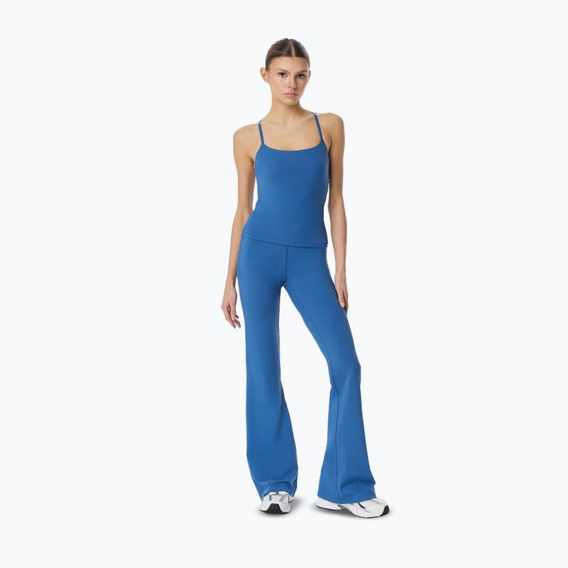 Koszulka treningowa damska Cardio Bunny With Built-in Bra niebieski 4