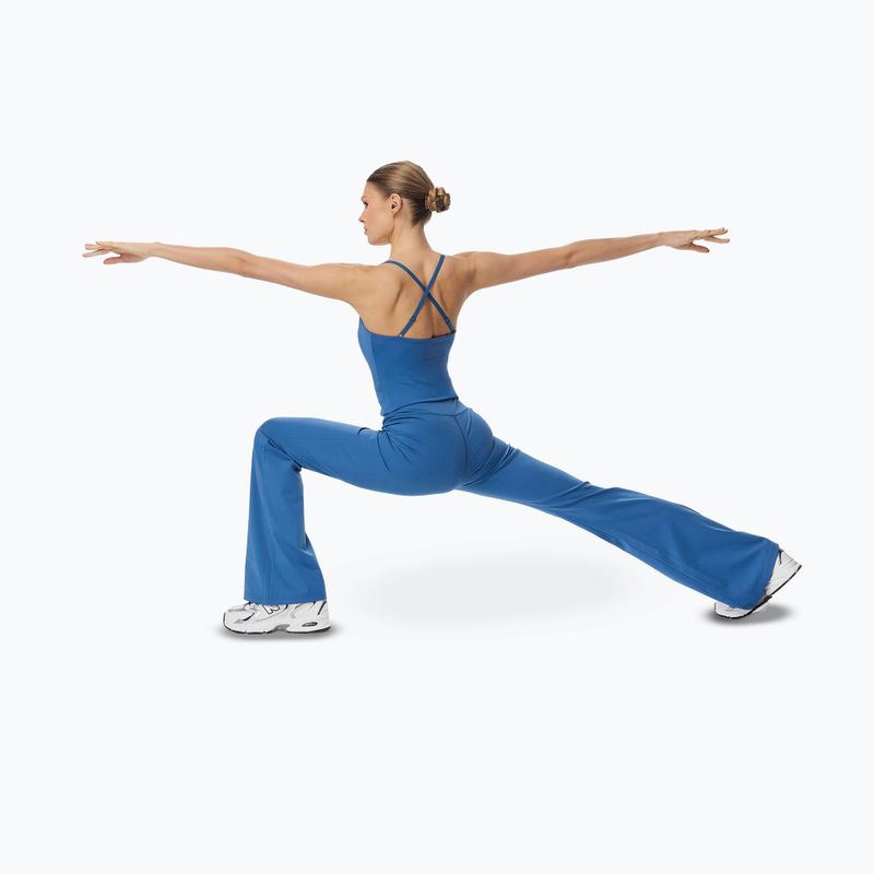 Koszulka treningowa damska Cardio Bunny With Built-in Bra niebieski 5