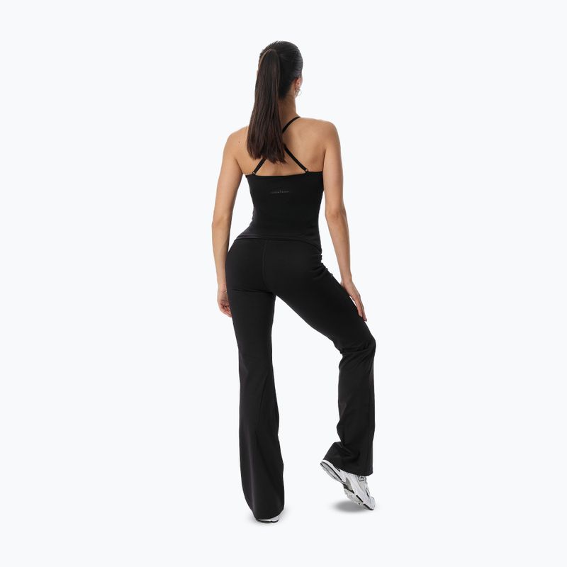 Legginsy treningowe damskie Cardio Bunny Flare czarny 3