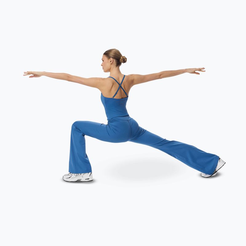 Legginsy treningowe damskie Cardio Bunny Flare niebieski 5