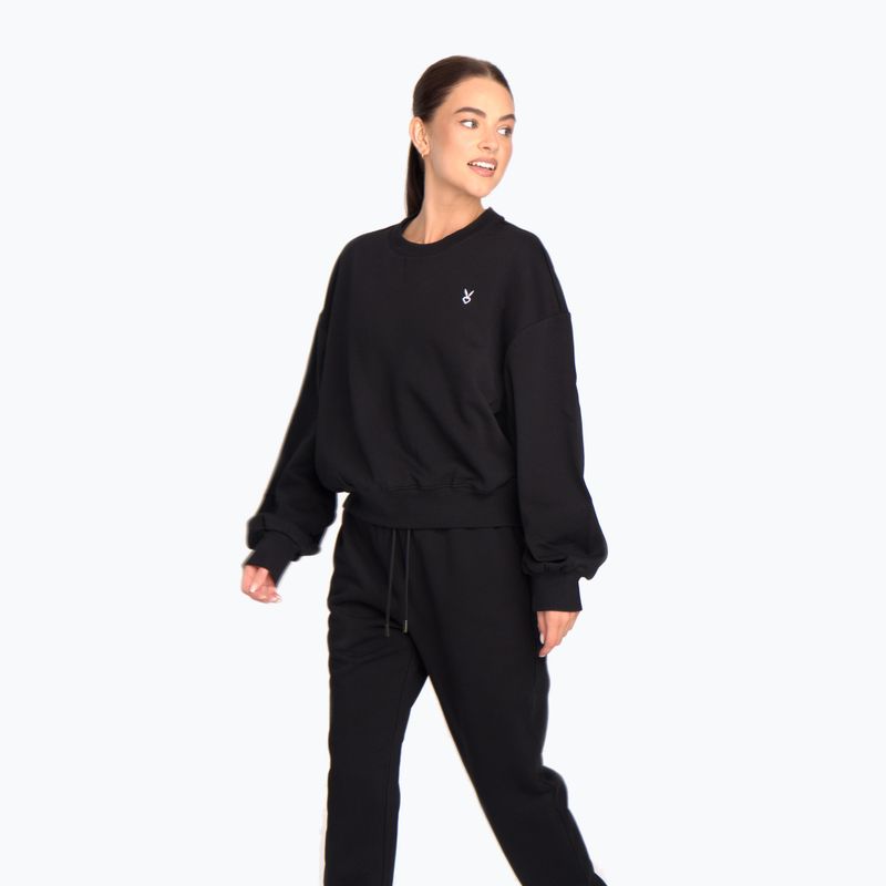 Bluza treningowa damska Cardio Bunny HCB-325 black 2