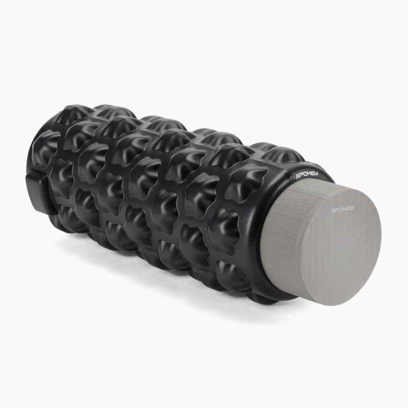 Wałek do ćwiczeń Spokey Roll 2in1 czarny 838333 2