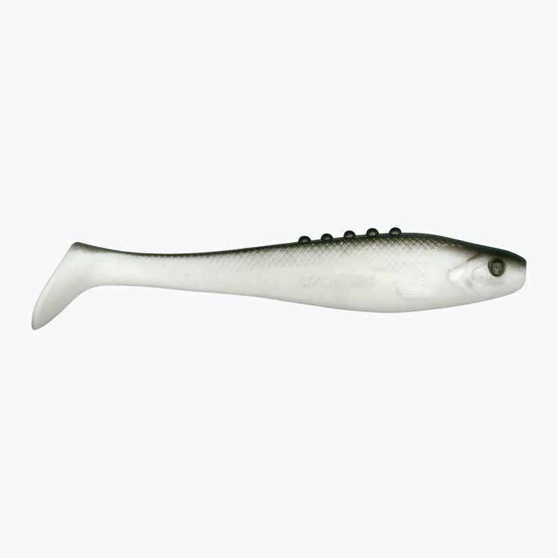 Przynęta gumowa DRAGON Fishing Lunatic 4 szt. white/black