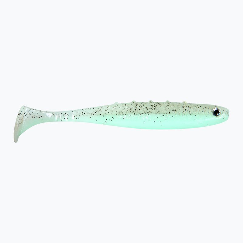 Przynęta gumowa DRAGON Fishing V-Lures Aggressor Pro 2 szt. glow black glitter