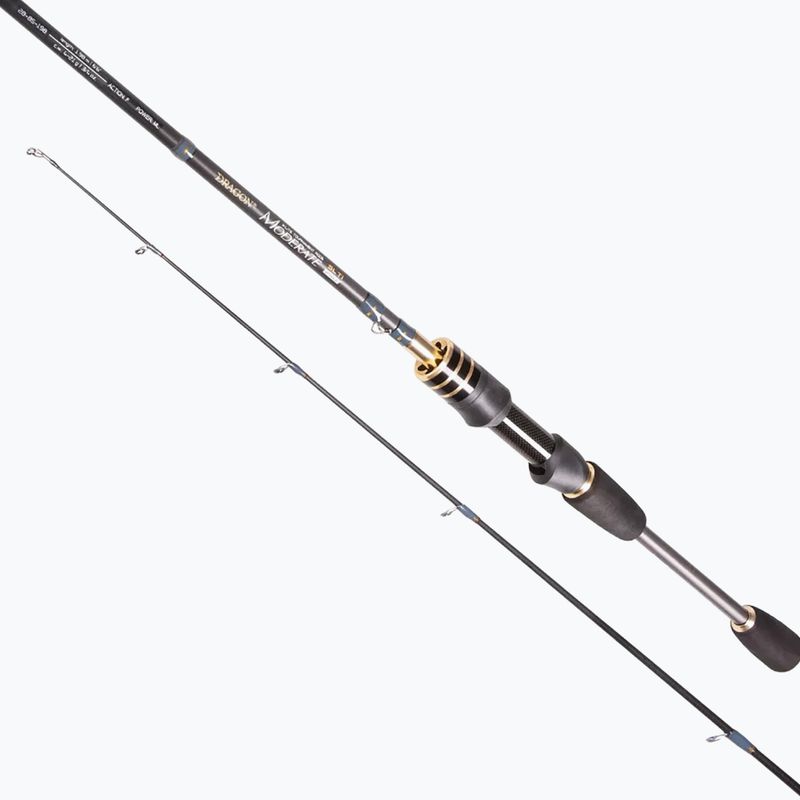 Wędka spinningowa DRAGON Fishing Moderate SL Ti black 4