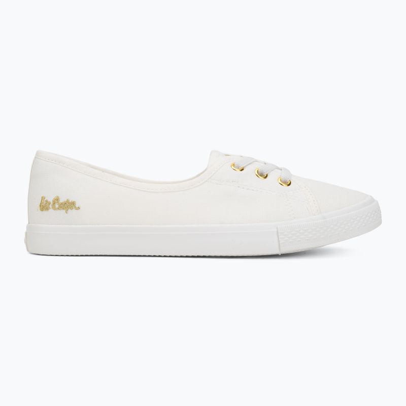 Trampki damskie Lee Cooper LCW-26-02-4045LA white/gold 2