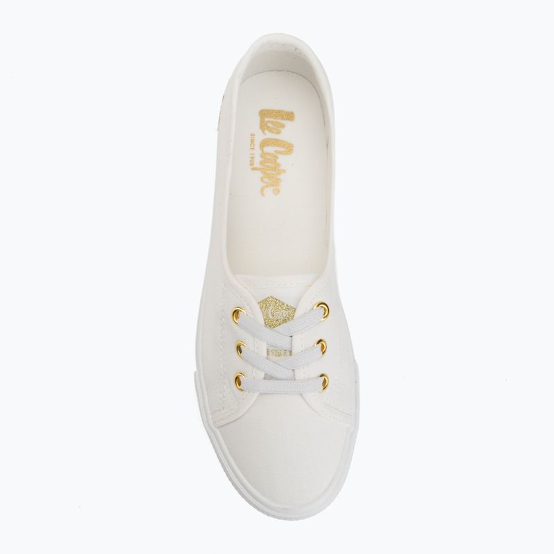 Trampki damskie Lee Cooper LCW-26-02-4045LA white/gold 5