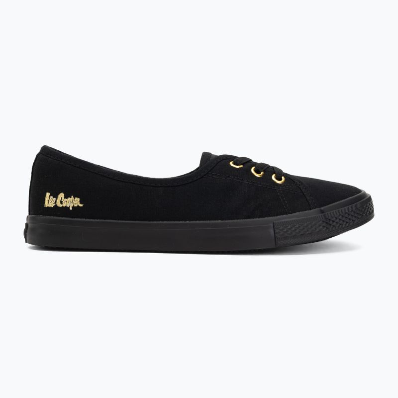 Trampki damskie Lee Cooper LCW-26-02-4045LA black/gold 2