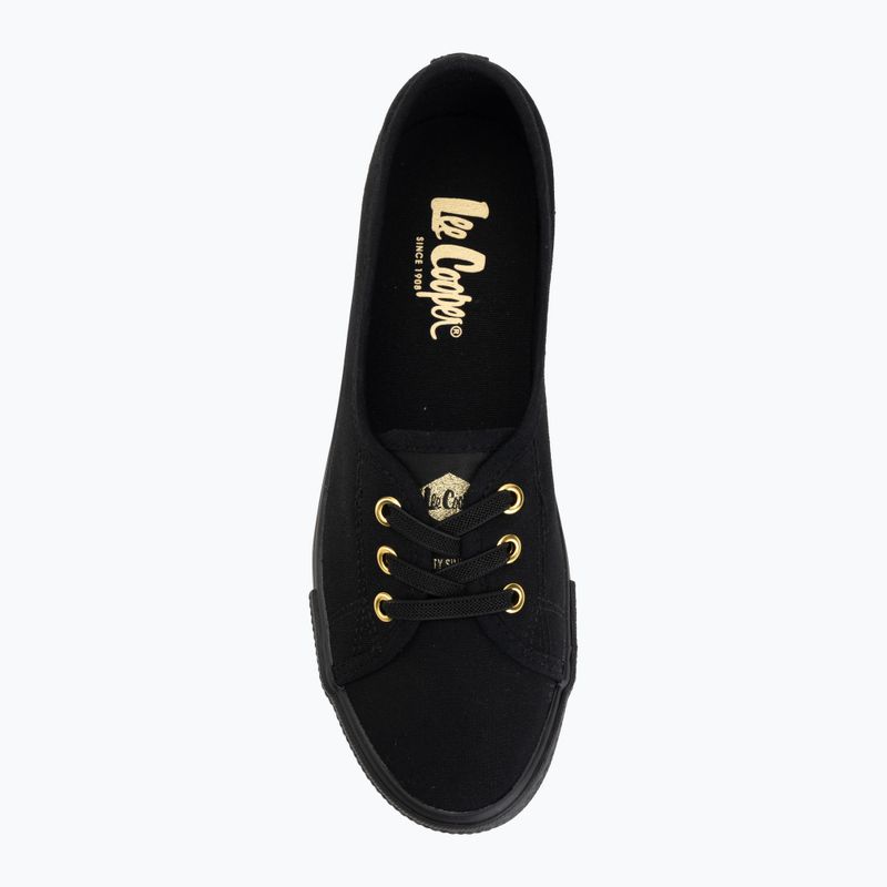 Trampki damskie Lee Cooper LCW-26-02-4045LA black/gold 5
