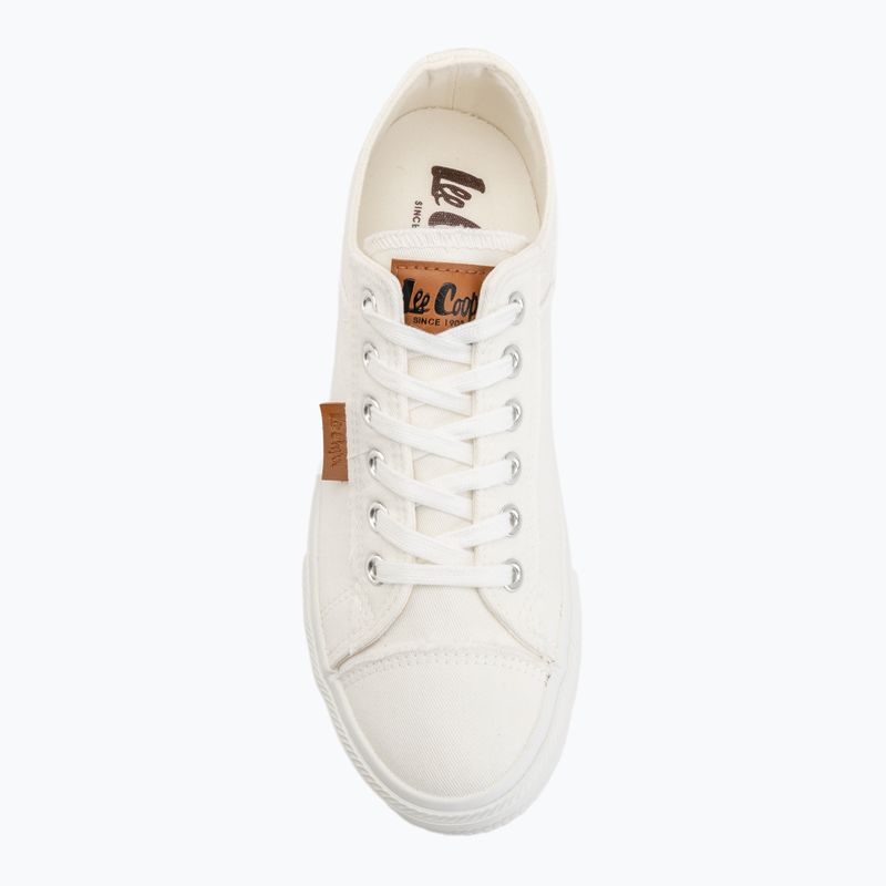 Trampki damskie Lee Cooper LCW-26-02-4046LA white 5