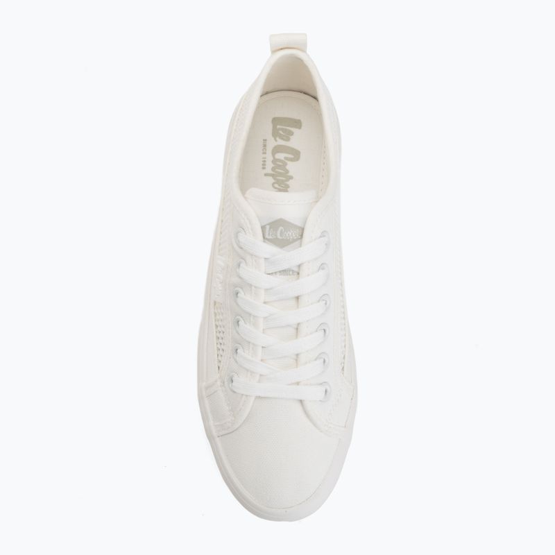 Trampki damskie Lee Cooper LCW-26-02-4066LA white 5