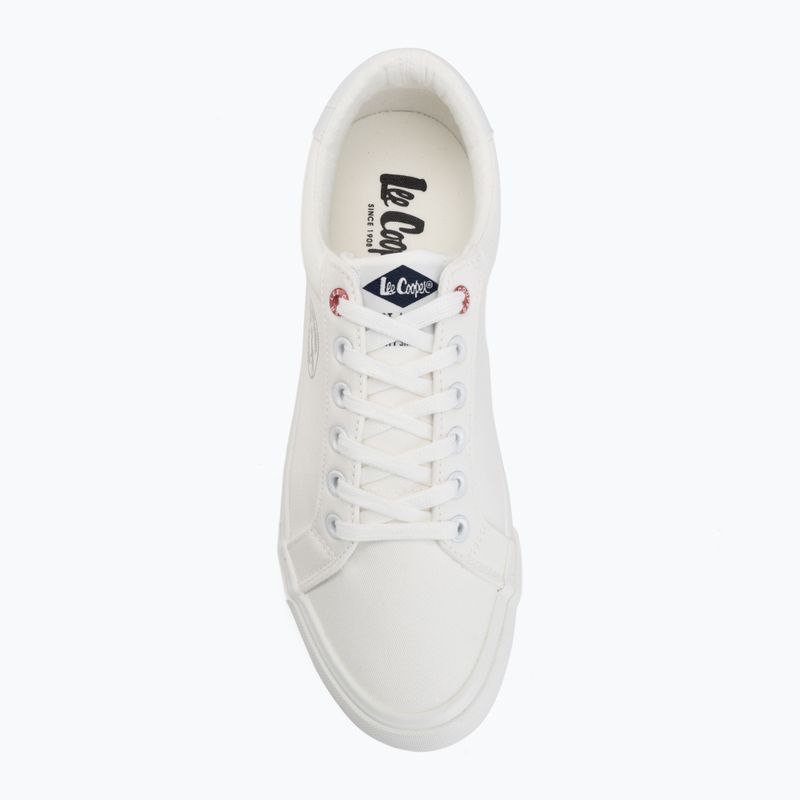 Trampki męskie Lee Cooper LCW-26-02-4082MC white 5
