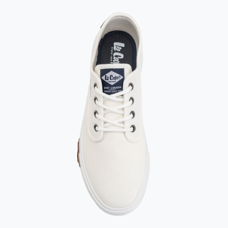 Trampki męskie Lee Cooper LCW-26-02-4086MC white 5