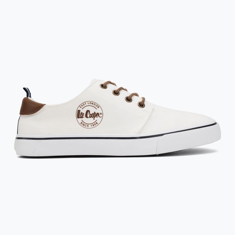 Trampki męskie Lee Cooper LCW-26-02-4094MC white 2