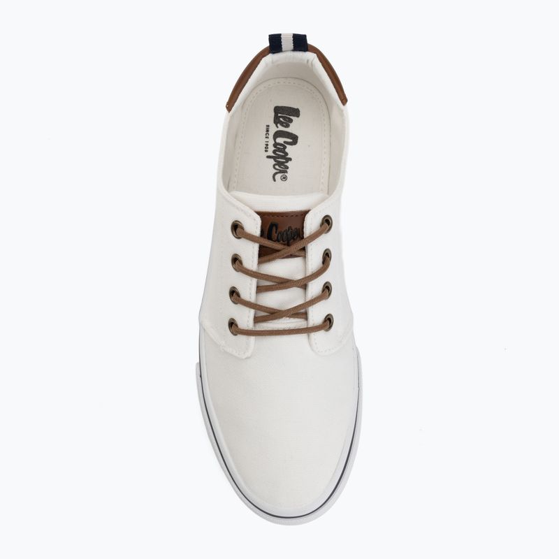 Trampki męskie Lee Cooper LCW-26-02-4094MC white 5