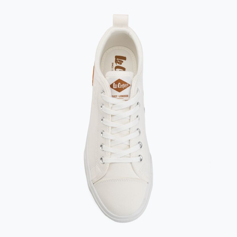 Trampki męskie Lee Cooper LCW-26-31-4384MC white 5