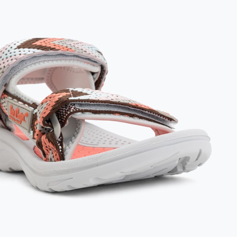 Sandały damskie Lee Cooper LCW-26-34-4428LA grey/coral 7
