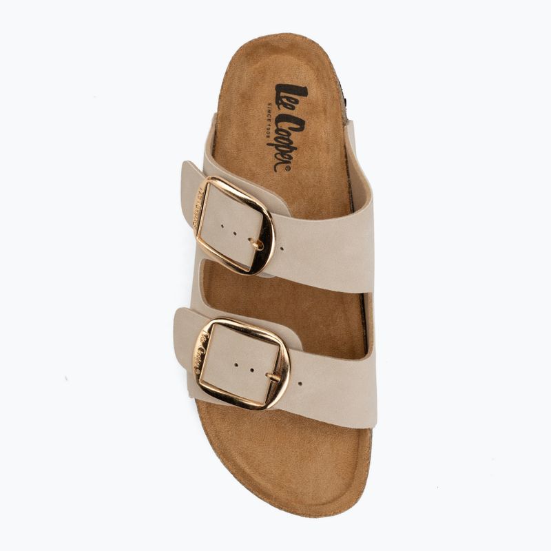 Klapki damskie Lee Cooper LCW-26-35-4454LA beige 5