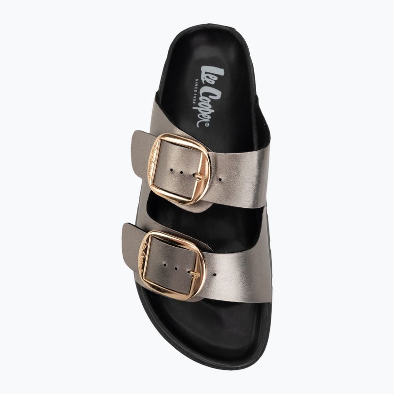 Klapki damskie Lee Cooper LCW-26-35-4461LA pewter 5