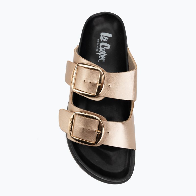 Klapki damskie Lee Cooper LCW-26-35-4462LA gold 5