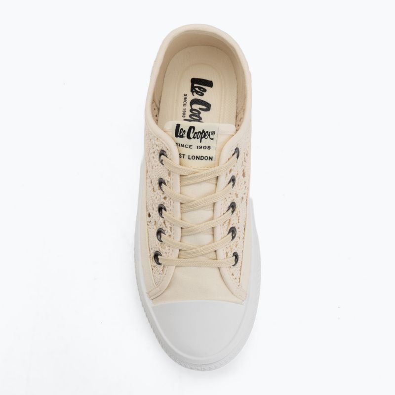 Trampki damskie Lee Cooper LCW-26-44-4486LA beige 5