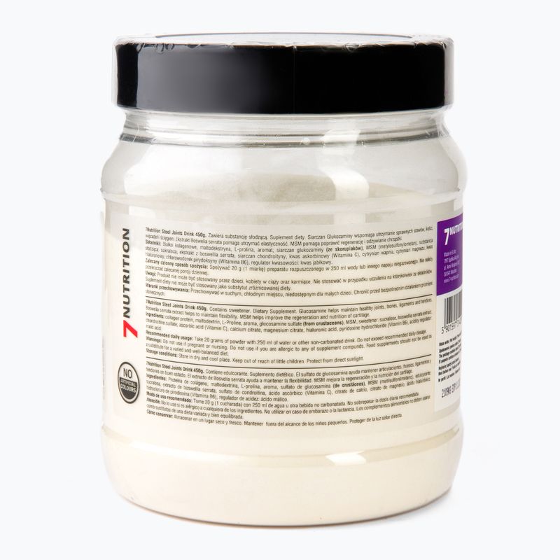 Suplement 7Nutrition Steel Joints Drink 450 g Peach 2