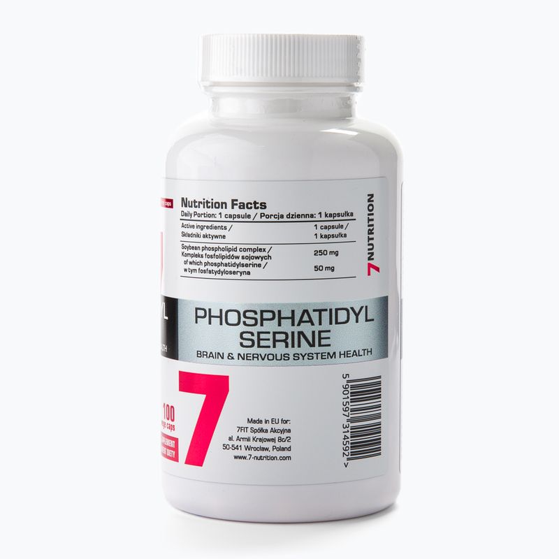 Suplement 7Nutrition Phosphatidylserine 100 kapsułek 3