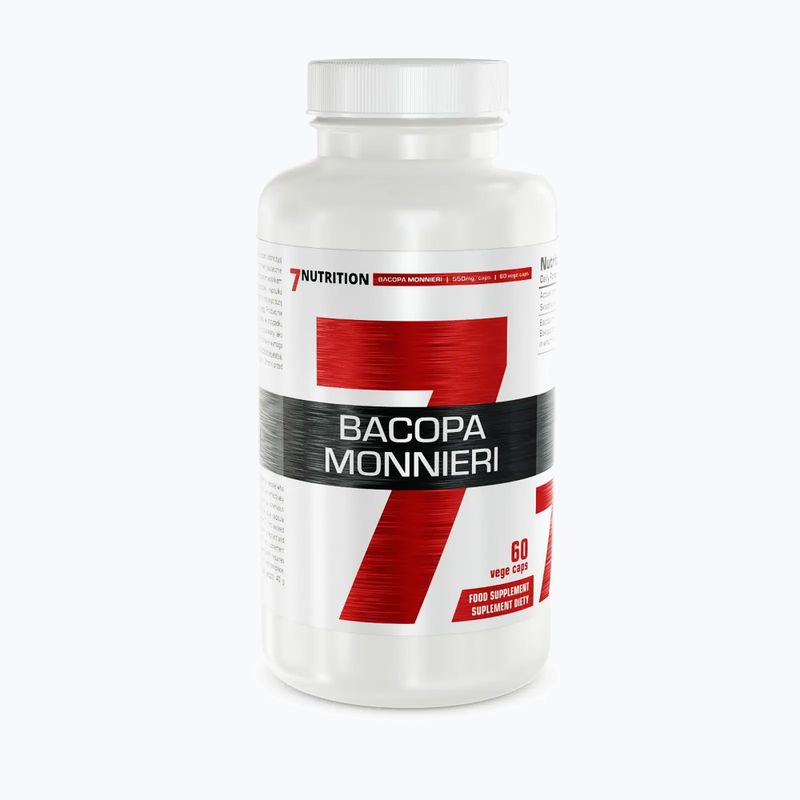 Suplement 7Nutrition Bacopa Monnieri 550 mg 60 kapsułek
