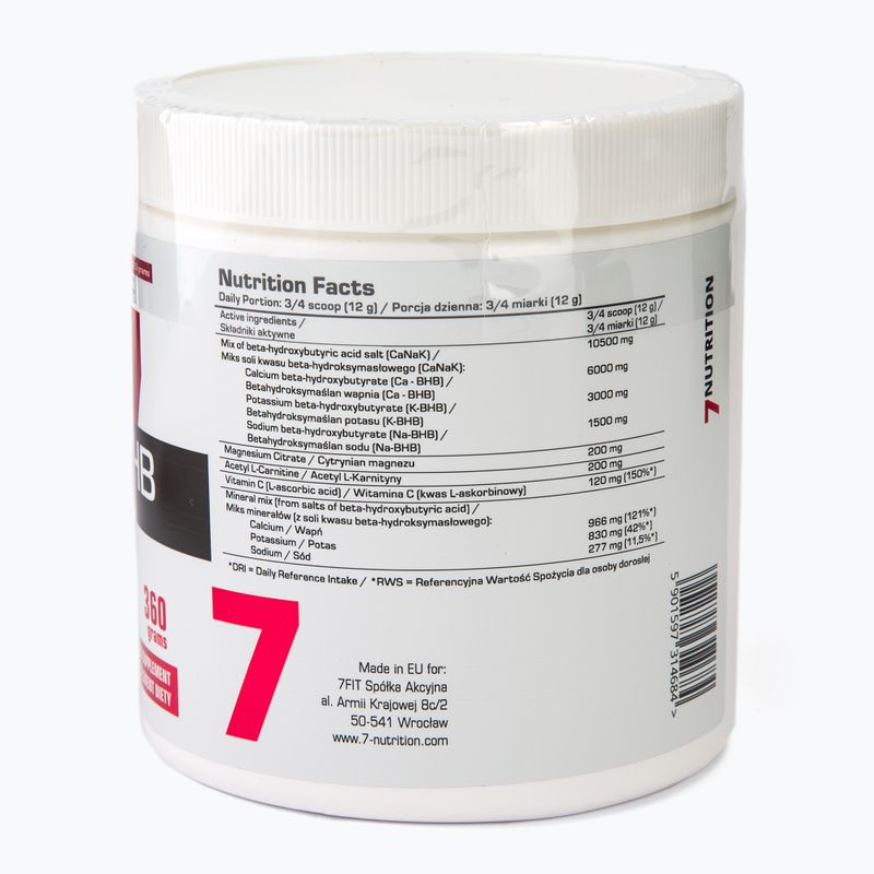 Suplement 7Nutrition Keto BHB 360 g 3